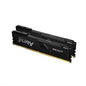Kingston Memory KF432C16BBK2/64 64GB 3200MHz DDR4 CL16 DIMM Kit of 2 FURY Beast Black