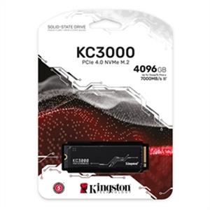 Kingston SSD SKC3000D/4096G 4096G KC3000 PCIe4.0 NVMe M.2 SSD