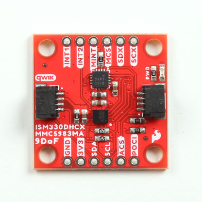 SparkFun 9DoF IMU Breakout - ISM330DHCX, MMC5983MA (Qwiic)