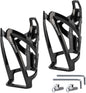 ROCKBROS Bike Water Bottle Holder Ultra-Light Bicycle Bottle Cages with Screws Tool, Universal Bike Cup Holder for Road MTB Mountain Bikes Cycling Accessories（2 Pack）