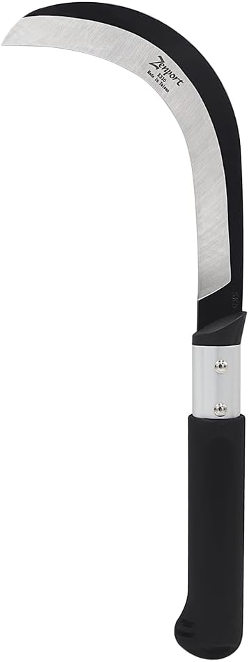 Zenport Brush Clearing Sickle, 9-Inch, Black, K310