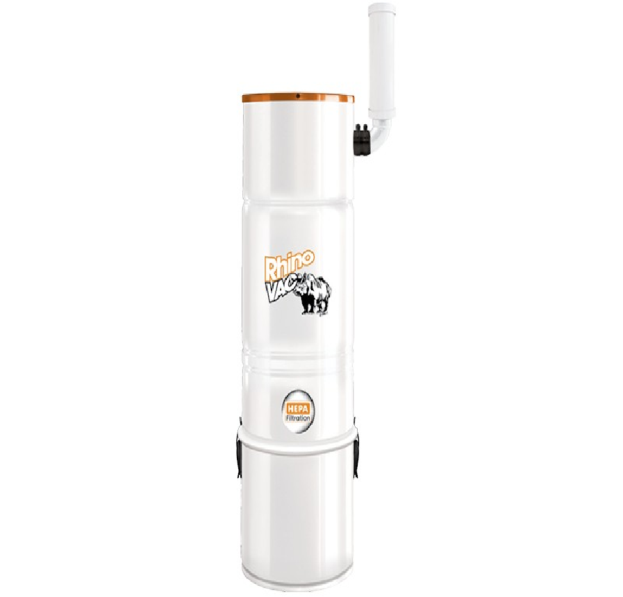 Rhinovac Pro – Central Vacuum With Turbo Air Powerhead - 700 Airwatts , Model VRVAC80A1