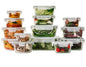 Glasslock Food Storage Set, 28-piece