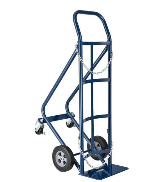 Global Industrial™ Tilt Back Cylinder Hand Truck, 800 Lb Capacity - PuriLite