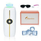 Real Sapphire Painless IPL Laser Hair Removal With 5℃ Ice Cooling For Women Men,Permanent Facial Hair Removal Device At Home, Alternative to Salon Hair Removal For Face, Body, Leg, Arm, Bikini