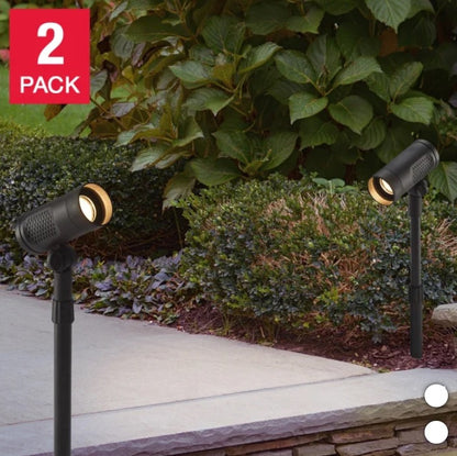 Pathmark Lighting Solar LED Spot Light, 2-pack