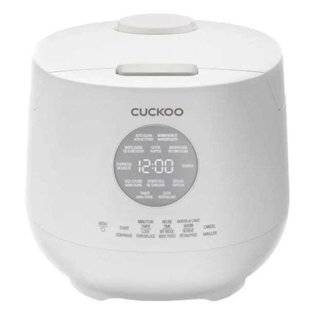 CUCKOO 6 cup Multifunctional Micom Rice Cooker and Warmer - PuriLite