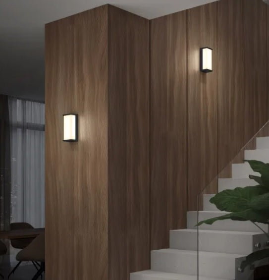 Artika Faro Indoor/Outdoor LED Wall Light 3CCT, Black