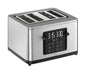 T-fal 4 Slice Digital Toaster, Stainless Steel - PuriLite