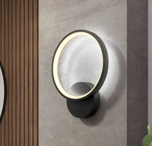 Artika Solis Indoor/Outdoor LED Wall Light 5 CCT, Black - PuriLite