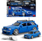 Mattel Brick Shop Hot Wheels ’94 Audi Avant RS2 Building Set, 256 Pieces, Realistic Car Model with Custom Decals for Kids and Adult Collectors Ages 10+ - PuriLite