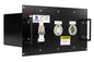 1 Phase Buck & Boost Step-Up Rack Mounted Transformer - 208V Primary - 240V Secondary - 20 Amps - 50/60Hz - Flange Mounted Plug/Receptacle