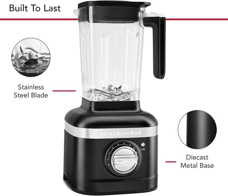 KitchenAid K400 Blender, Black Matte, KSB4027BM