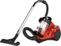 Bissell - Canister Vacuum Cleaner - Zing Bagless - Lightweight Compact - Straight Suction - Hard Floor and Low-Pile Carpet | 21565