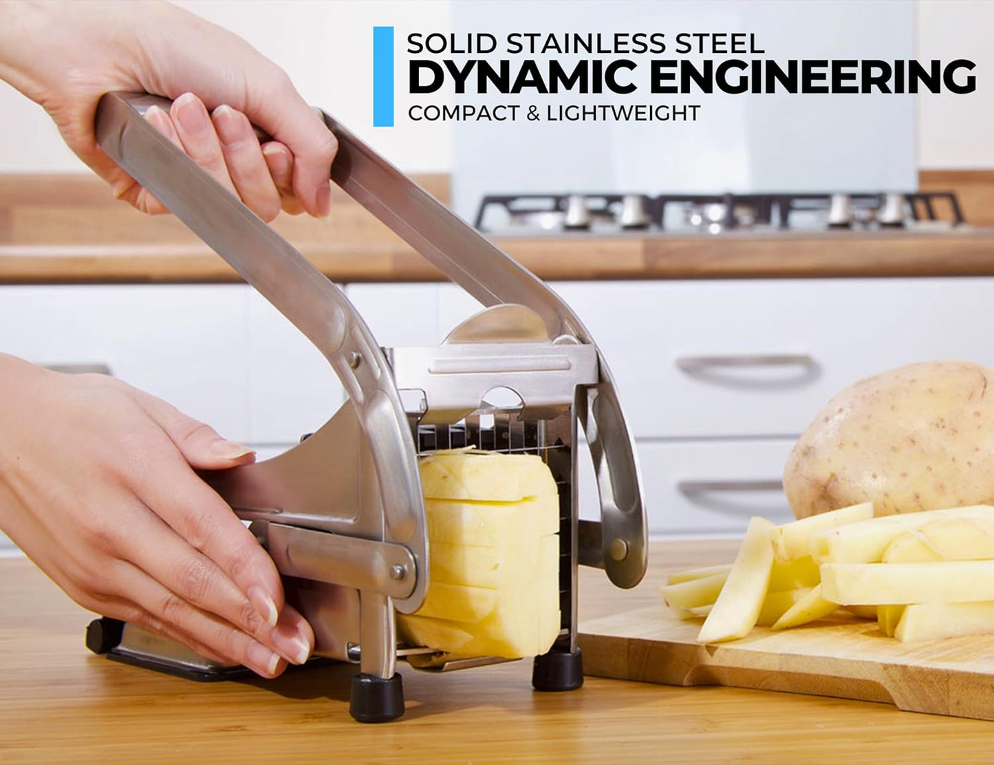 ICO Stainless Steel 2-Blade French Fry Potato Cutter