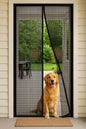 Magnetic Screen Door, Heavy Duty Fiberglass Moustiquaire Magnétique, Screen Mesh with Automatic Block Closure, Walk Through Easily for Kids Pets,Fits Door Size up to 36-38" W x 80" H