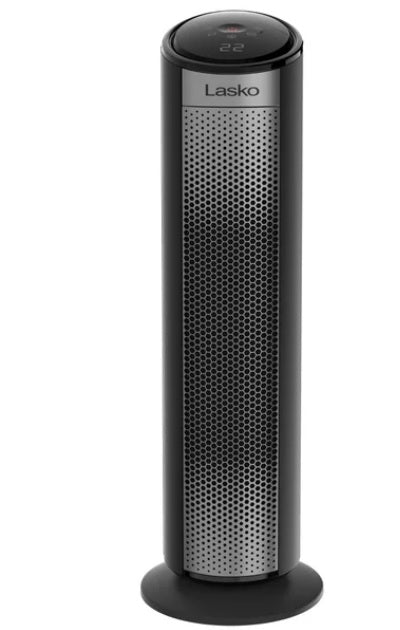 Lasko 55.88 cm (22 in.) Elite Collection Digital Ceramic Tower Space Heater