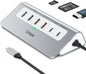 P9 PRO USB C Hub 9-in-1 Docking Station – 10Gbps USB-C Hub with 4K@60Hz HDMI – USB-C & USB-A 3.2 – Dual USB-A 2.0 – 100W PD Charging – SD/TF Card Reader - PuriLite
