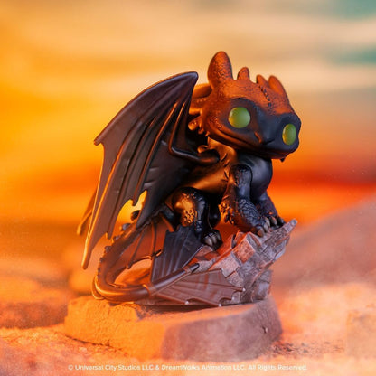 Funko Pop! Deluxe How to Train Your Dragon Toothless Vinyl Figure, 6.45-Inch Collectible - PuriLite