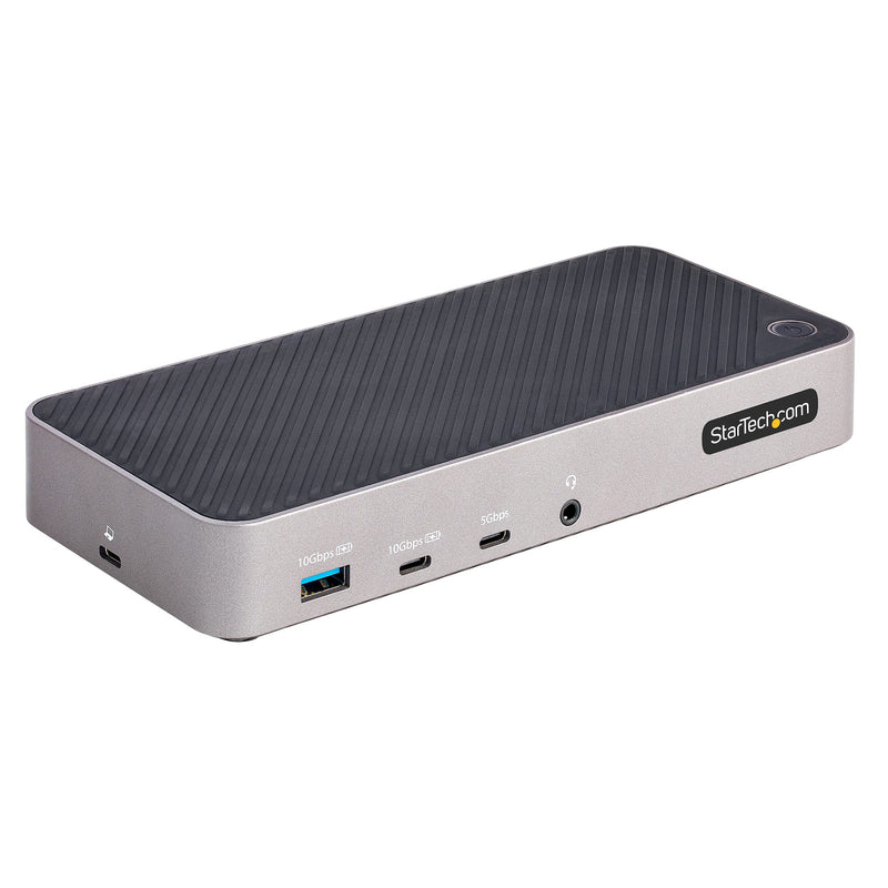 USB-C Triple Monitor Docking Station - HDMI/DP Triple 4k USB-C Dock - 5x USB Hub - GbE - 100W PD - Universal Multi Monitor Docking Station - Thunderbolt 3/4 Compatible