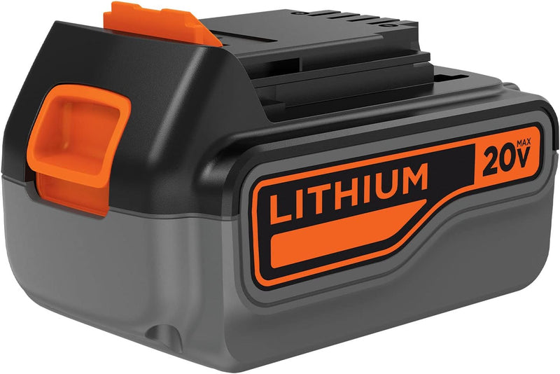 BLACK+DECKER 20V Battery, 4.0 Ah Lithium-Ion Battery Pack, 20-volt (LB2X4020-OPE)