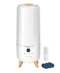 Homedics 360° Deluxe Warm & Cool Mist Top Fill Ultrasonic Humidifier with 3-pack of Essential Oil Pads - PuriLite