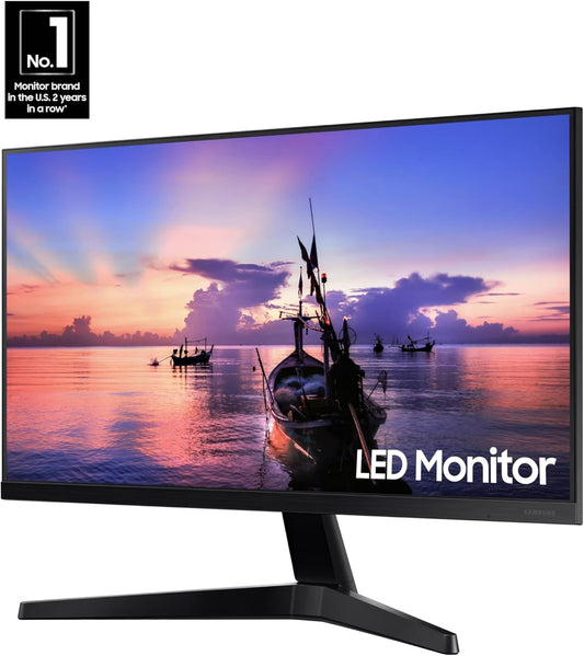 Samsung LS27T350FHNXZA 27-inch Screen LED-Lit Monitor 5ms 75Hz Eye-Saver Mode with Freesync, Black (LF27T350FHNXZA)