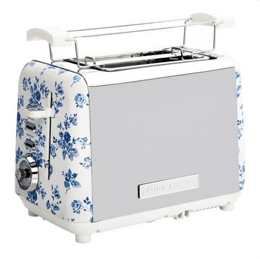 Laura Ashley 2 Slice Toaster, China Rose