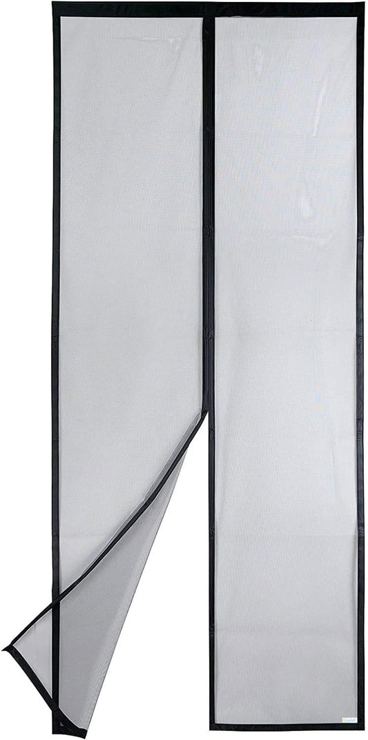 Apalus VP Magnetic Screen Door Deluxe Version Heavy Duty Mesh Curtain, Strong Magnets,Top-to-Bottom Seal Snaps Shuts Automatically(36x38 inch )
