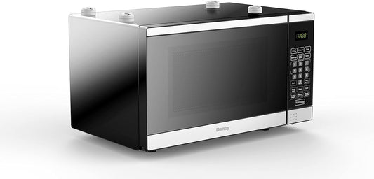Danby Designer DDMW007501G1 0.7 cu ft Countertop Microwave in Stainless Steel - PuriLite