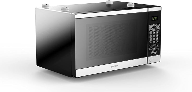 Danby Designer DDMW007501G1 0.7 cu ft Countertop Microwave in Stainless Steel