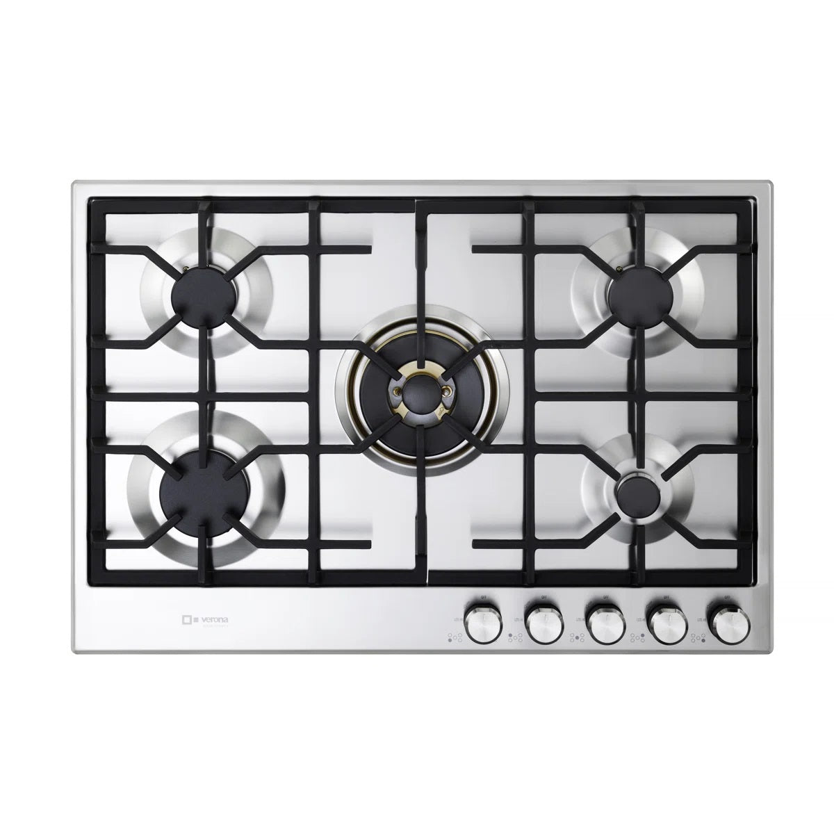 Verona 30 Inch Gas Cooktop with 5 Sealed Burners (Stainless Steel) VDGCT530FSS