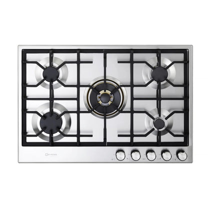 Verona 30 Inch Gas Cooktop with 5 Sealed Burners (Stainless Steel) VDGCT530FSS