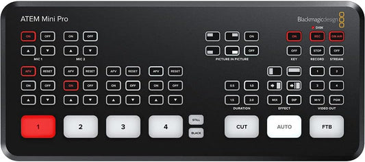 Blackmagic Design ATEM Mini Pro HDMI Live Stream Switcher - PuriLite