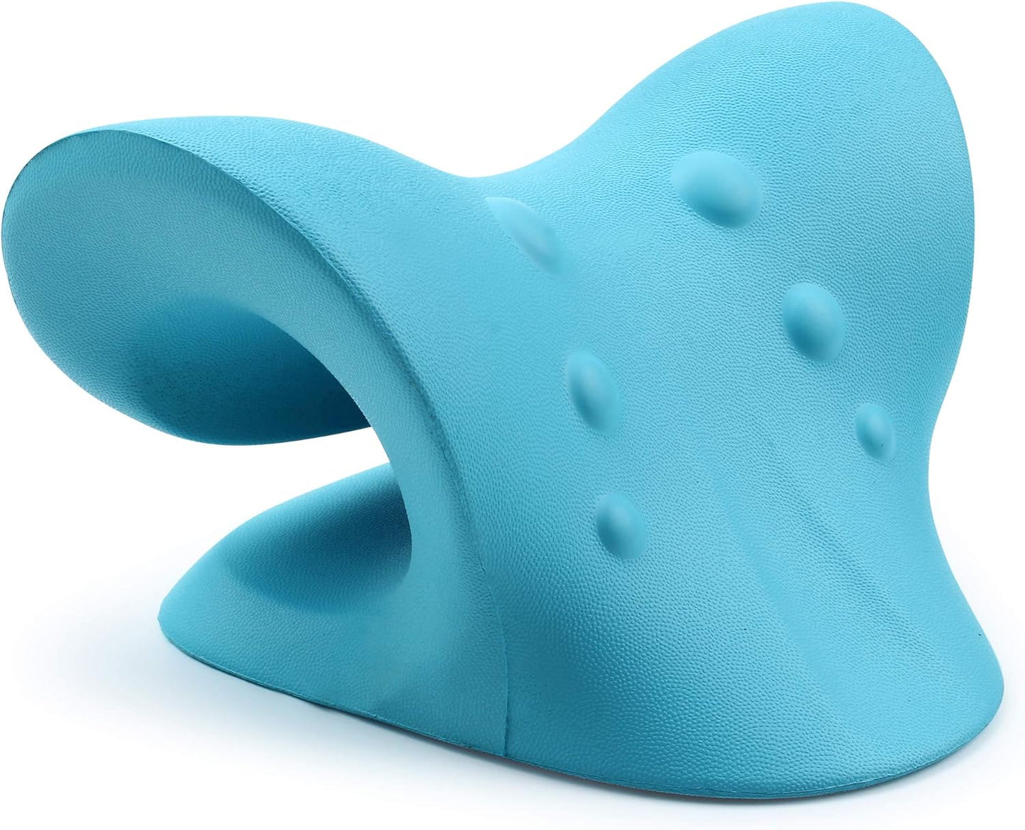 Neck and Shoulder Relaxer, Cervical Traction Device for TMJ Pain Relief and Cervical Spine Alignment, Chiropractic Pillow