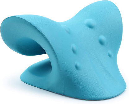 Neck and Shoulder Relaxer, Cervical Traction Device for TMJ Pain Relief and Cervical Spine Alignment, Chiropractic Pillow