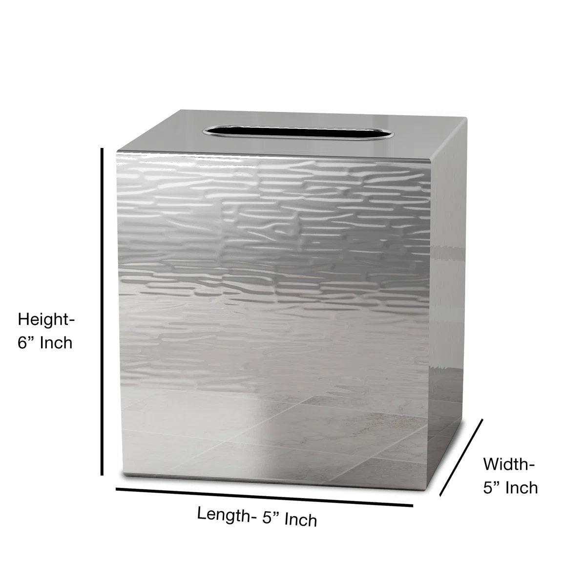 Bathroom Accessory Set | 7-Piece Metal Vanity Organizer
