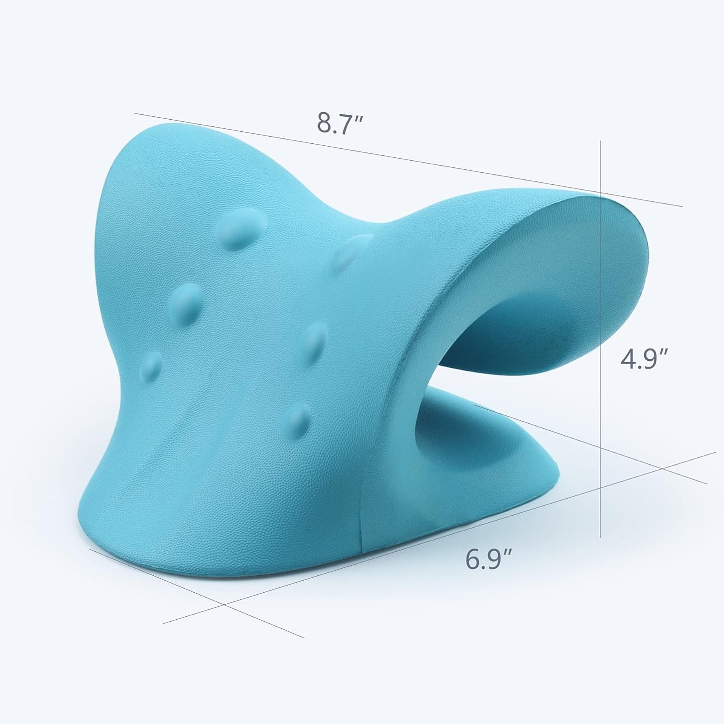 Neck and Shoulder Relaxer, Cervical Traction Device for TMJ Pain Relief and Cervical Spine Alignment, Chiropractic Pillow