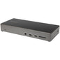 USB C Dock - Triple 4K Monitor USB Type-C Docking Station - 100W Power Delivery - DP 1.4 Alt Mode & DSC, 2x DisplayPort 1.4/HDMI 2.0 - 6xUSB (2x 10Gbps), SD - Windows/Chrome