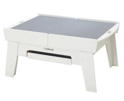 KidKraft Building Bricks Play N Glow Light-Up Table with 210 Bricks