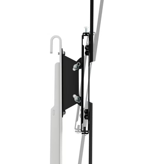 AVF Against the Wall TV Floor Stand for TVs up to 80" - White