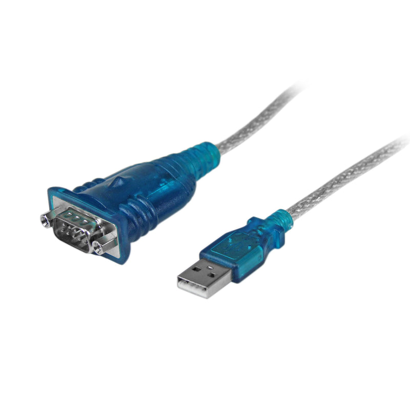 17in (43cm) 1-Port USB to RS232 DB9 Serial Adapter Cable, USB to Serial Adapter Cable - M/M