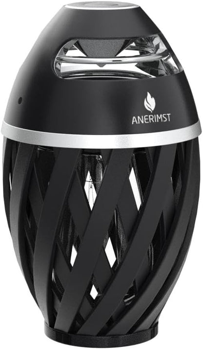 Outdoor Bluetooth Speakers with Flame Torch Light – Waterproof Wireless LED Flame Speakers – Loud Bass Stereo Sound – Set of 2 - PuriLite