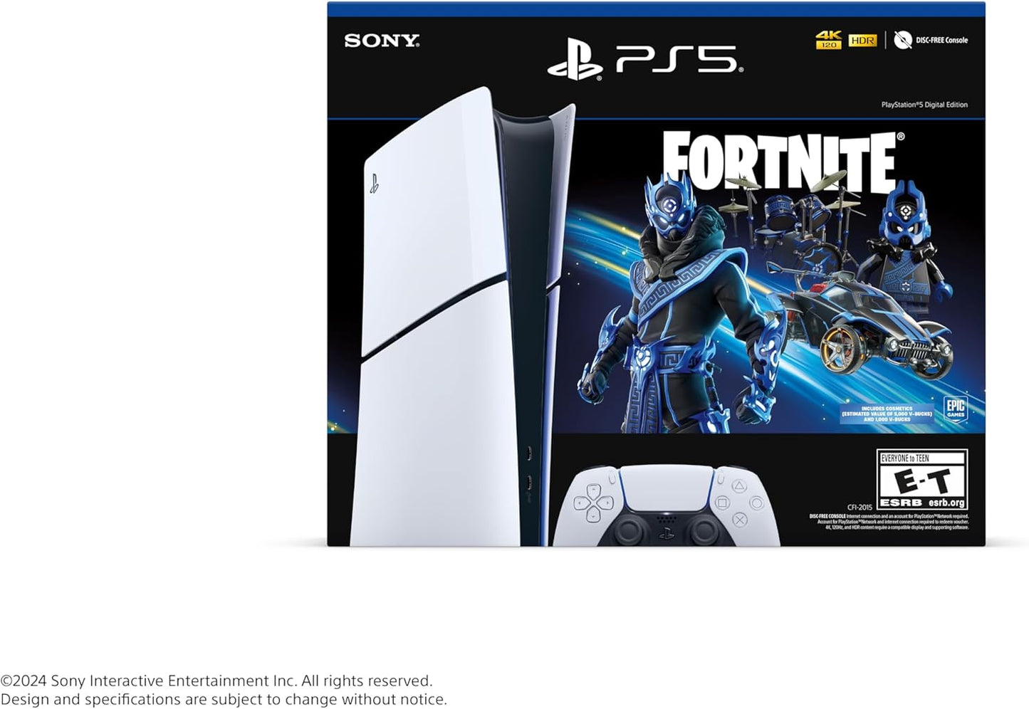 PS5 Console - Fortnite Cobalt Star Digital Edition