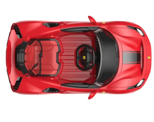 Rastar Ride on Ferrari 488 Pista Spider - 12V - PuriLite