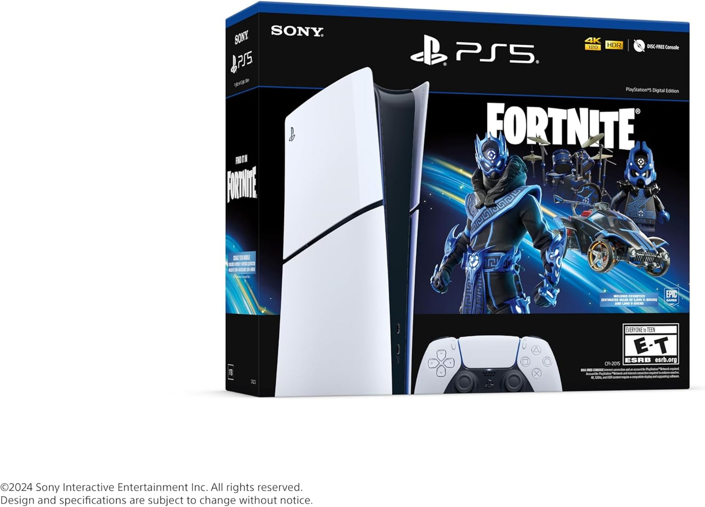 PS5 Console - Fortnite Cobalt Star Digital Edition