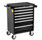 Global Industrial™ 26-3/8" x 18-1/8" x 37-13/16" 7 Drawer Black Roller Tool Cabinet