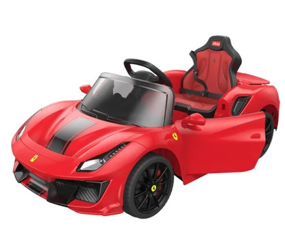 Rastar Ride on Ferrari 488 Pista Spider - 12V - PuriLite