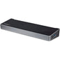 Triple Monitor USB 3.0 Docking Station with 2x 4K DisplayPort & HDMI - 5 Port USB-A Hub (1x Fast-Charge), 3.5mm Audio, GbE - USB Type A Universal Laptop Dock for MacOS / Windows - TAA - PuriLite