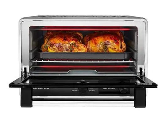 KitchenAid 0.74 cu.ft. Digital Countertop Oven with Air Fry - Matte Black (KCO124BM)